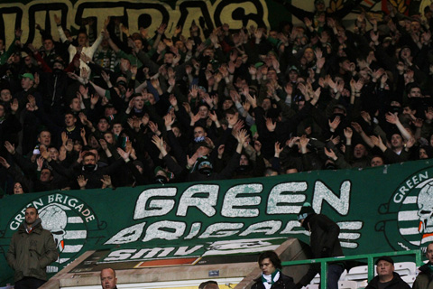 5 star Celtic beat the weather, as green brigade bring the thunder.