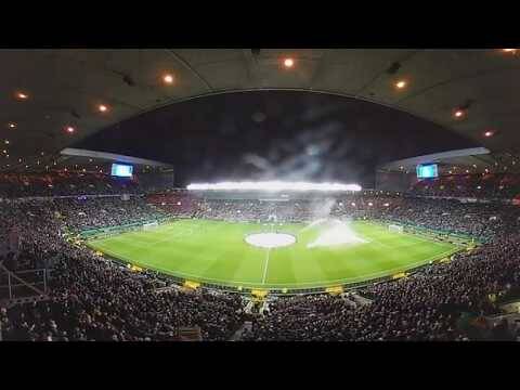 Celtic v Bayern Munich &ndash; You’ll Never Walk Alone 360 degree