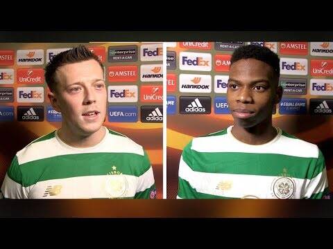 Celtic FC – Post-Match: Callum McGregor & Charly Musonda