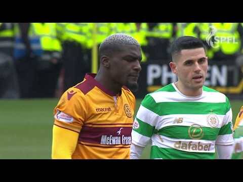 Cedric Kipre sees red for Motherwell