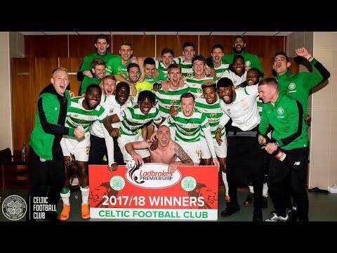 Celtic FC &ndash; #Magnificen7: Dressing room celebrations at Paradise!
