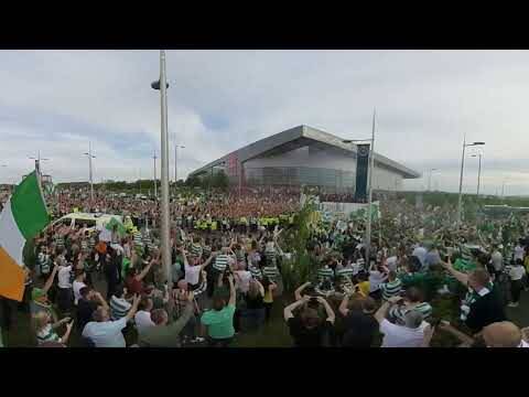 Celtic Open Top Bus Parade 360º 4K