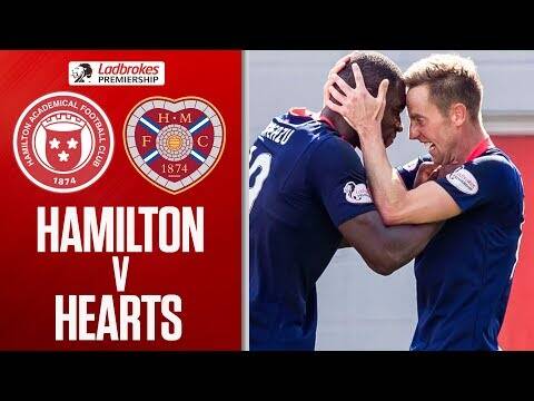 Haring scores twice as Hearts hammer Hamilton