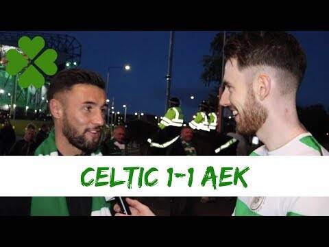 Celtic 1-1 AEK Athens | Full-time Reaction