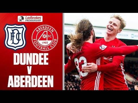 Dundee 0-1 Aberdeen | Mackay-Steven Penalty Decides Close Game | Ladbrokes Premiership