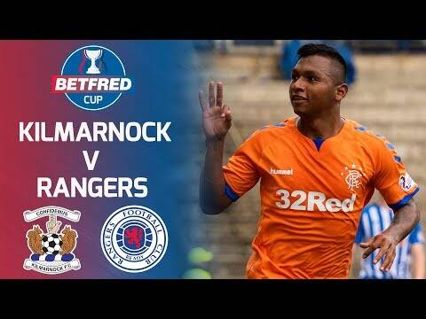 Kilmarnock 1-3 Rangers | Morelos Hits Perfect Hat-trick! | Betfred Cup Round 2