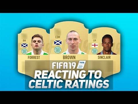 Reacting to Celtic Player Ratings in Fifa 19! Ntcham Robbed!