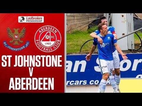 St Johnstone 1-1 Aberdeen | McGinn Free kick Splits Points | Ladbrokes Premiership