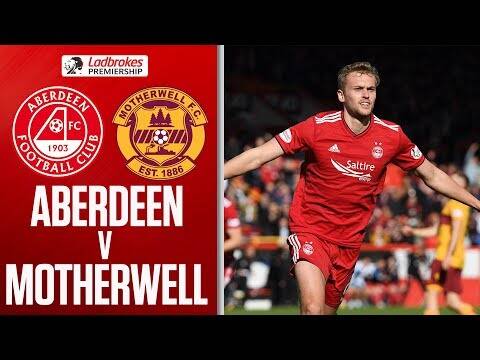 Aberdeen 1-0 Motherwell | James Wilson First Goal For The Reds! | Ladbrokes Premiership
