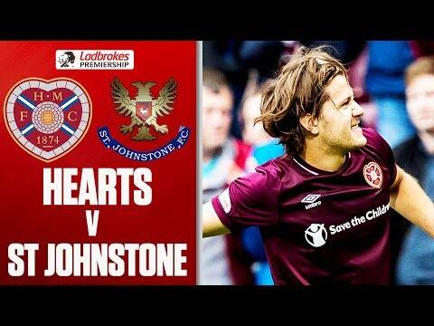 Hearts 2-1 St Johnstone | Leaders Hearts Continue Unbeaten Run | Ladbrokes Premiership