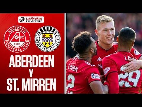 Aberdeen 4-1 St. Mirren | Cosgrove scores twice in St. Mirren thrashing | Ladbrokes Premiership