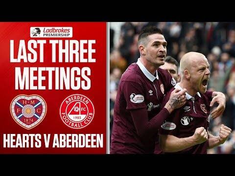 Hearts v Aberdeen &ndash; Last Three Meetings | Ladbrokes Premiership