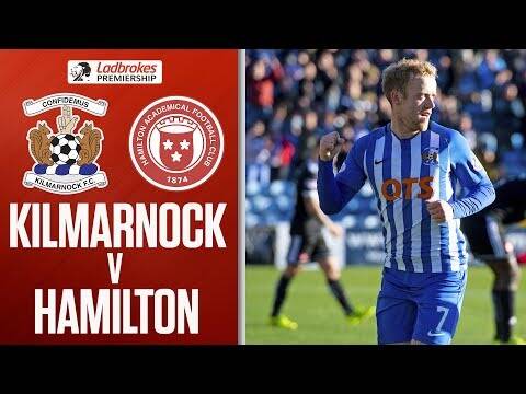 Kilmarnock 1-1 Hamilton | Clarke’s Side Move Second After Home Draw | Ladbrokes Premiership