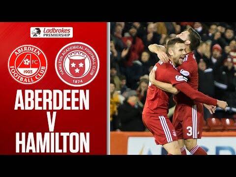 Aberdeen 3-0 Hamilton | Aberdeen put 3 past The Accies! | Ladbrokes Premiership