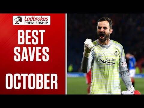 Decisive Penalty Saves and Goal Line Stops! | October’s Best Saves | Ladbrokes Premiership