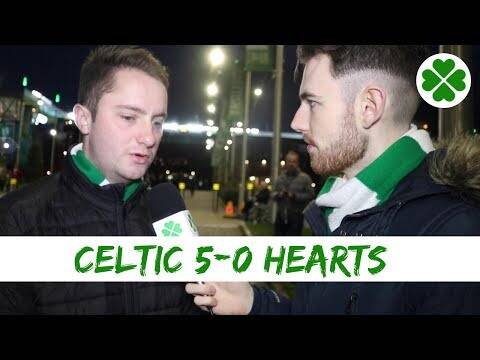 Celtic 5-0 Hearts | Full time Reaction