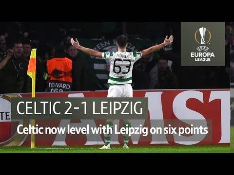 Celtic vs RB Leipzig (2-1) | UEFA Europa League Highlights