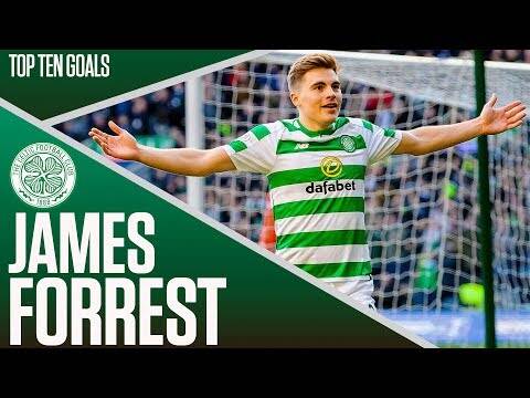 Scotland’s Hat-Trick Hero! | James Forrest &ndash; Top Ten Celtic Goals | Ladbrokes Premiership