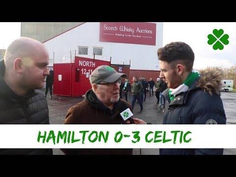 Hamilton 0-3 Celtic | Full time Reaction