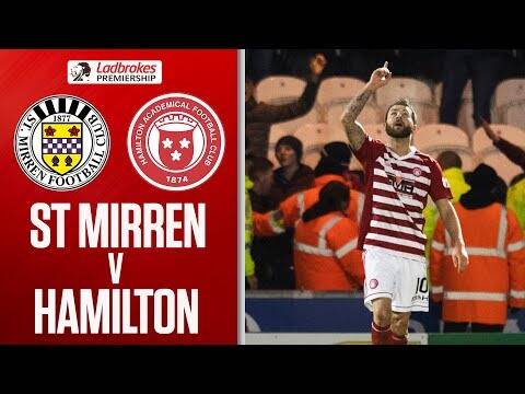 St Mirren 1-3 Hamilton Academical | Hamilton Go Five Above Buddies | Ladbrokes Premiership