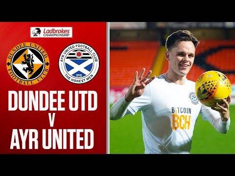Dundee United 0-5 Ayr United | Shankland Nets 4 In Thrashing! | Ladbrokes Championship