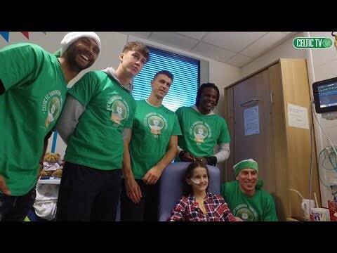 Celtic FC &ndash; The Bhoys visit the Royal Hospital for Children
