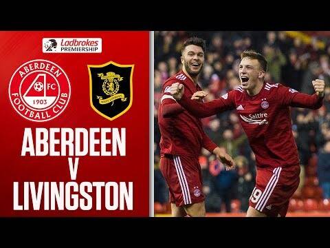Aberdeen 3-2 Livingston | Ferguson Scores Brilliant Overhead Winner! | Ladbrokes Premiership