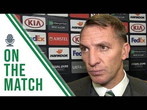 Celtic FC &ndash; Brendan Rodgers Post #CELFCS Interview. #UEL