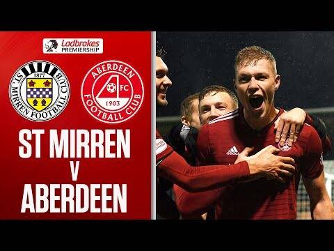 St Mirren 1-2 Aberdeen | Dons back up to fourth | Ladbrokes Premiership