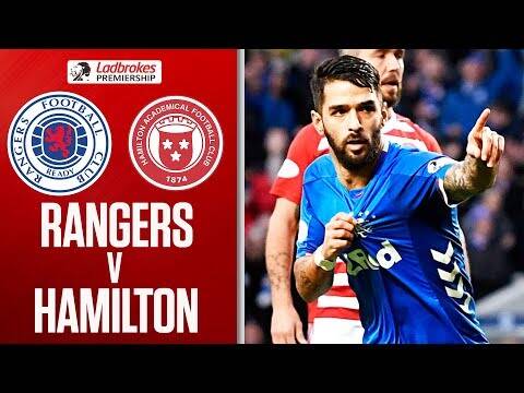 Rangers 1-0 Hamilton | Candeias Strikes to Send Rangers Top! | Ladbrokes Premiership