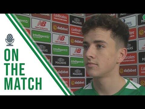 Celtic FC &ndash; Mikey Johnston post-#CELDUN