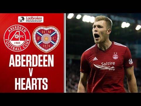 Aberdeen 2-0 Hearts | Cosgrove Double Seals Win for Dons | Ladbrokes Premiership