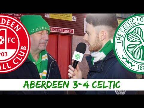 Aberdeen 3-4 Celtic | Full time Reaction