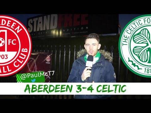 Aberdeen 3-4 Celtic | Twitter Reactions