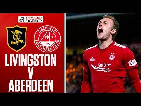 Livingston 1-2 Aberdeen | Lithgow Late Own-Goal Seals Win | Ladbrokes Premiership