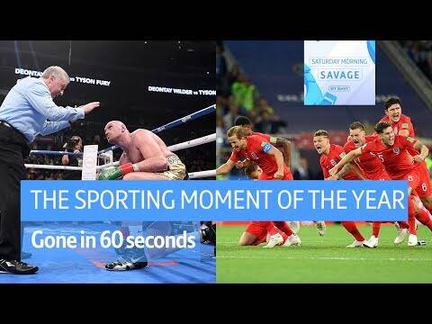 The sporting moment of 2018? Ryder Cup, Dier’s penalty, Fury’s comeback! | Gone in 60 seconds