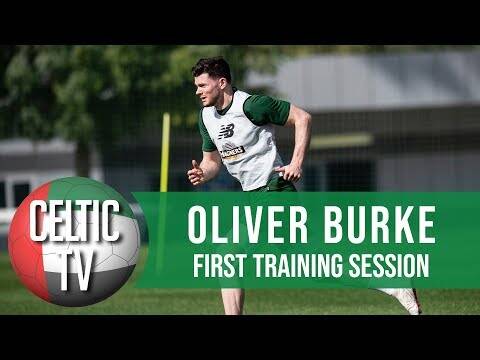 Celtic FC &ndash; Oliver Burke’s First #CelticFC Training