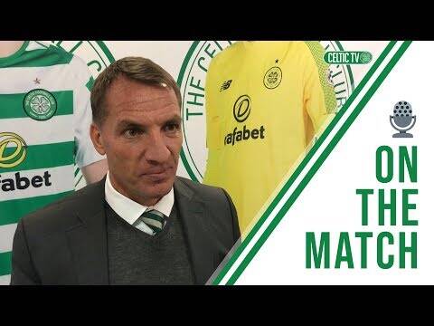 Brendan Rodgers talks Airdrieonians win and Scottish Cup progression