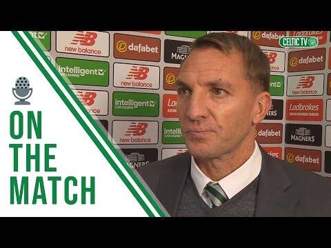 Brendan Rodgers delighted with his sides performance against St Mirren!
