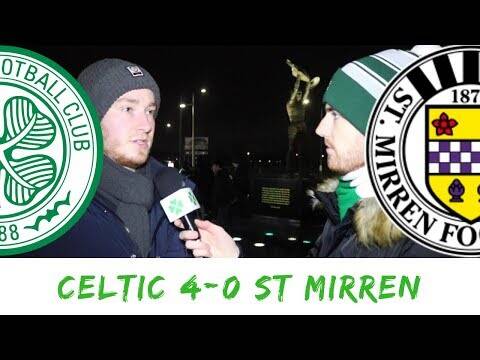 Celtic 4-0 St Mirren | Full-time Reaction