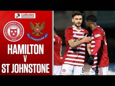 Hamilton 2-1 St. Johnstone | Oakley Scores on Brian Rice’s Debut! | Ladbrokes Premiership
