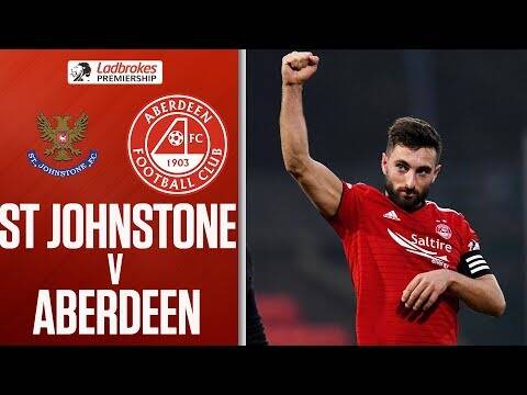 St. Johnstone 0-2 Aberdeen | Shinnie double extend hosts’ winless run | Ladbrokes Premiership