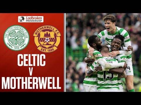Celtic 4-1 Motherwell | Edouard grabs two as hosts go eight points clear | Ladbrokes Premiership