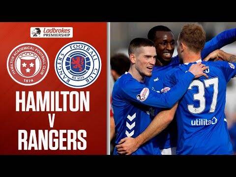 Hamilton 0-5 Rangers | Rangers cruise to comfortable and crucial victory | Ladbrokes Premiership