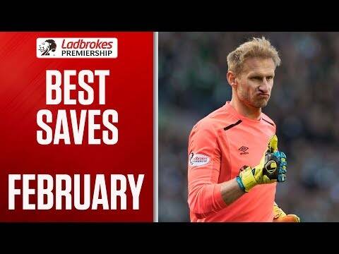 Zlamal’s Epic Double Save! | February’s Best Saves | Ladbrokes Premiership