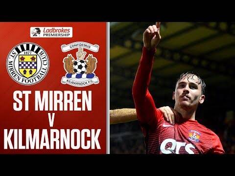 St Mirren 0-1 Kilmarnock | Late Millar goal keeps home side bottom | Ladbrokes Premiership