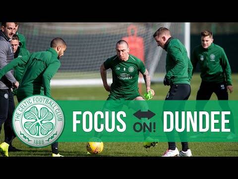 Dundee training! Celtic prepare for trip to Dens Park