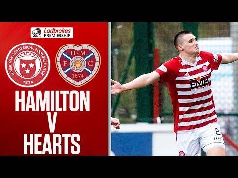 Hamilton 1-0 Hearts | Aaron McGowan Scores Superb Volley! | Ladbrokes Premiership