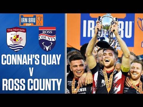 Connah’s Quay Nomads 1-3 Ross County | IRN-BRU Cup Final Highlights | SPFL