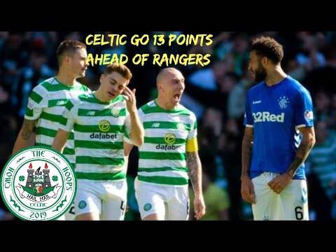Celtic Vs Rangers | 13 Points Clear | Scott Brown | Glasgow Derby